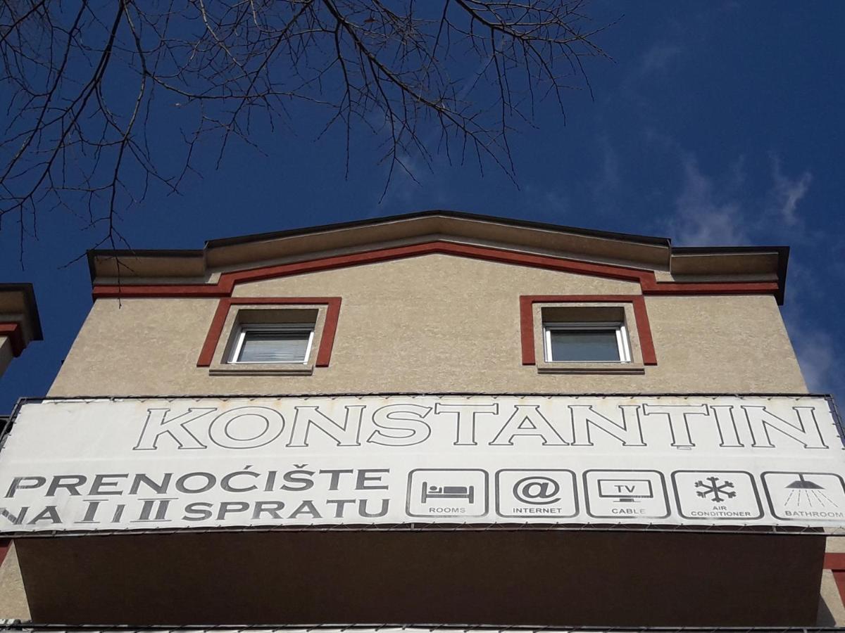 Готель Prenociste Konstantin 2008 Ниш Екстер'єр фото